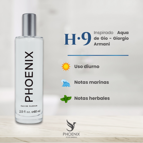H9- Inspirado en Aqua di Gio - Giorgio Armani