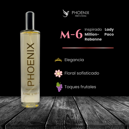 M6 - Inspirado en Lady Million - Paco Rabanne