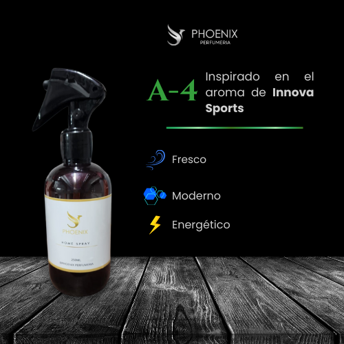 A4 - Inspirado en el aromatizante de Innova Sports