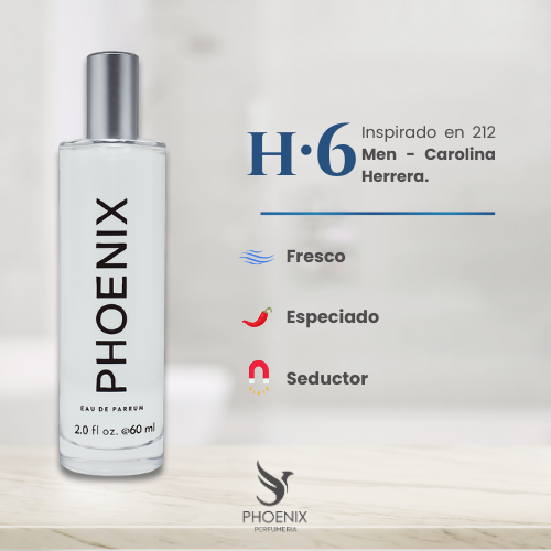 H6- Inspirado en 212 Men - Carolina Herrera